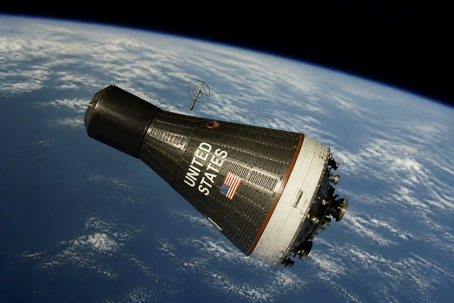 Astronautas da Gemini 5 relataram misteriosos objetos brilhantes durante missão histórica da NASA